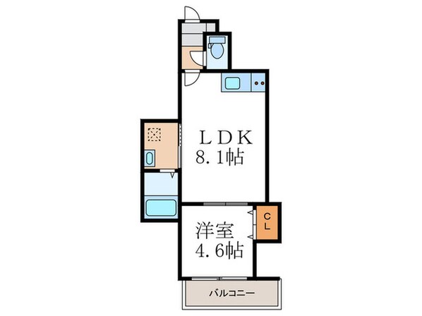 Private Residence 東一条の物件間取画像